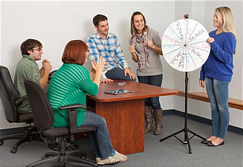 Dry Erase Prize Wheels Are Compatible With Wet And Dry Erase Markers