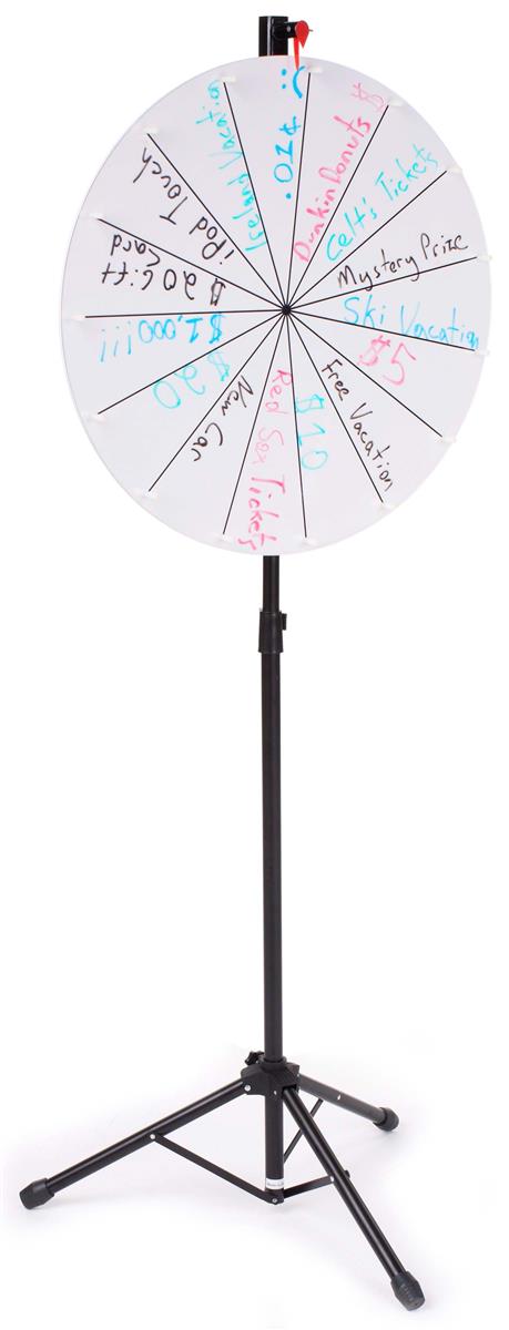 10x10cm Heavy Duty Prize Wheel Spinning 10cm 10 Slots Wall Hanging Prize Wheel Spinner Write on Erasable Whiteboard for Trade Shows Games Bar Party Teaching Activities Colorful 