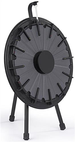 Mini Spinning Raffle Wheel with LEDs