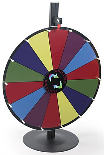 Dry Erase Spin Wheel Game | Included Carrying Case