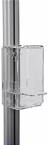 Floor Standing Hand Sanitizer Holder with Drip Tray