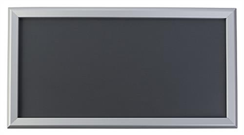 Contemporary Silver 12 x 24 Snap Frame