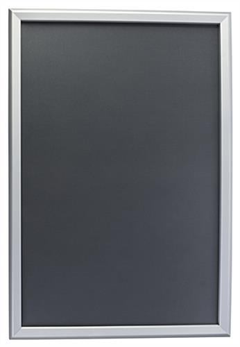 Silver 20 x 30 Snap Frame with Hinged Design
