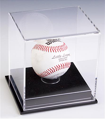 Baseball Display Case: Includes Removable Riser