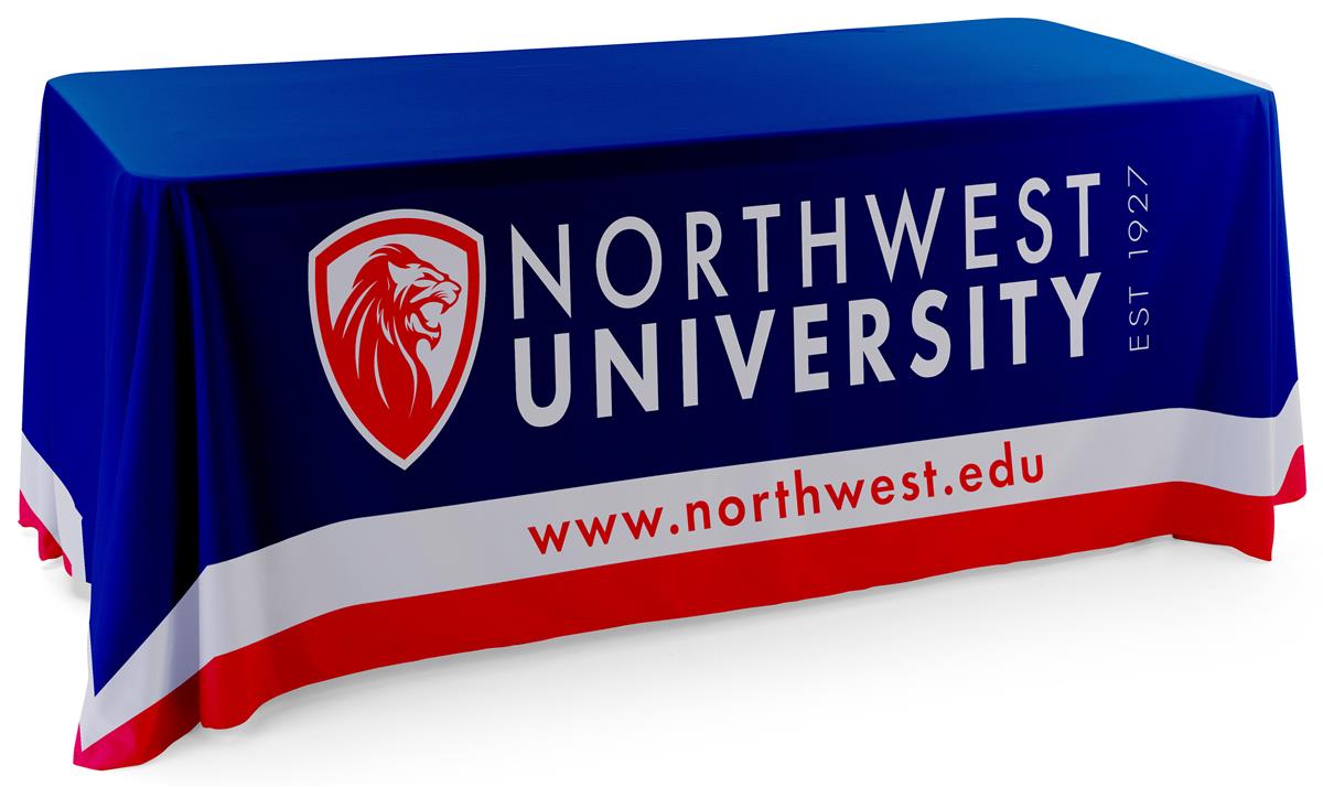 Custom Table Covers Full Color DyeSublimation Printing