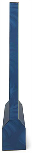 Custom printed cardboard banner stand with 100% recyclable construction