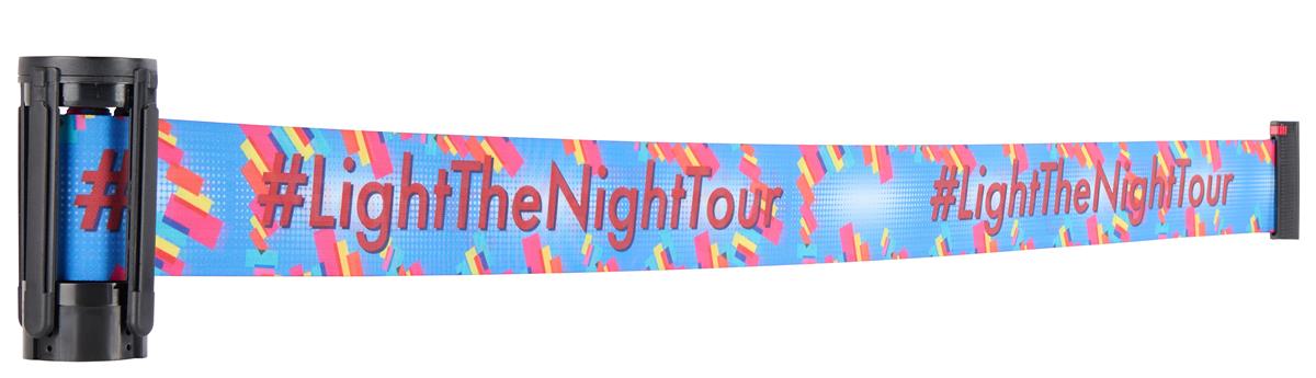 Custom printed belt for RCCDX_Deluxe with 10' nylon