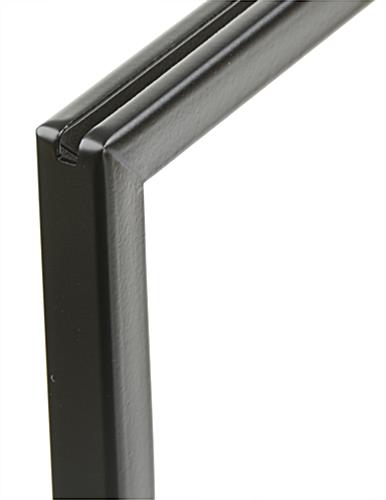 Black 8.5 x 11 Tabletop Sign Stand 