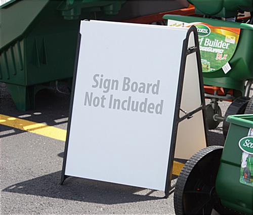 Portable Sign: For 18" x 24" Or 24" x 24" Graphics