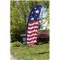 Outdoor Stars & Stripes feather banner