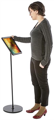 Advertising 8.5 x 11 Black Snap Frame Stand