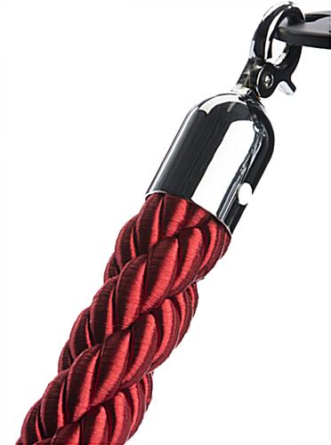 78" Red Twisted Rope