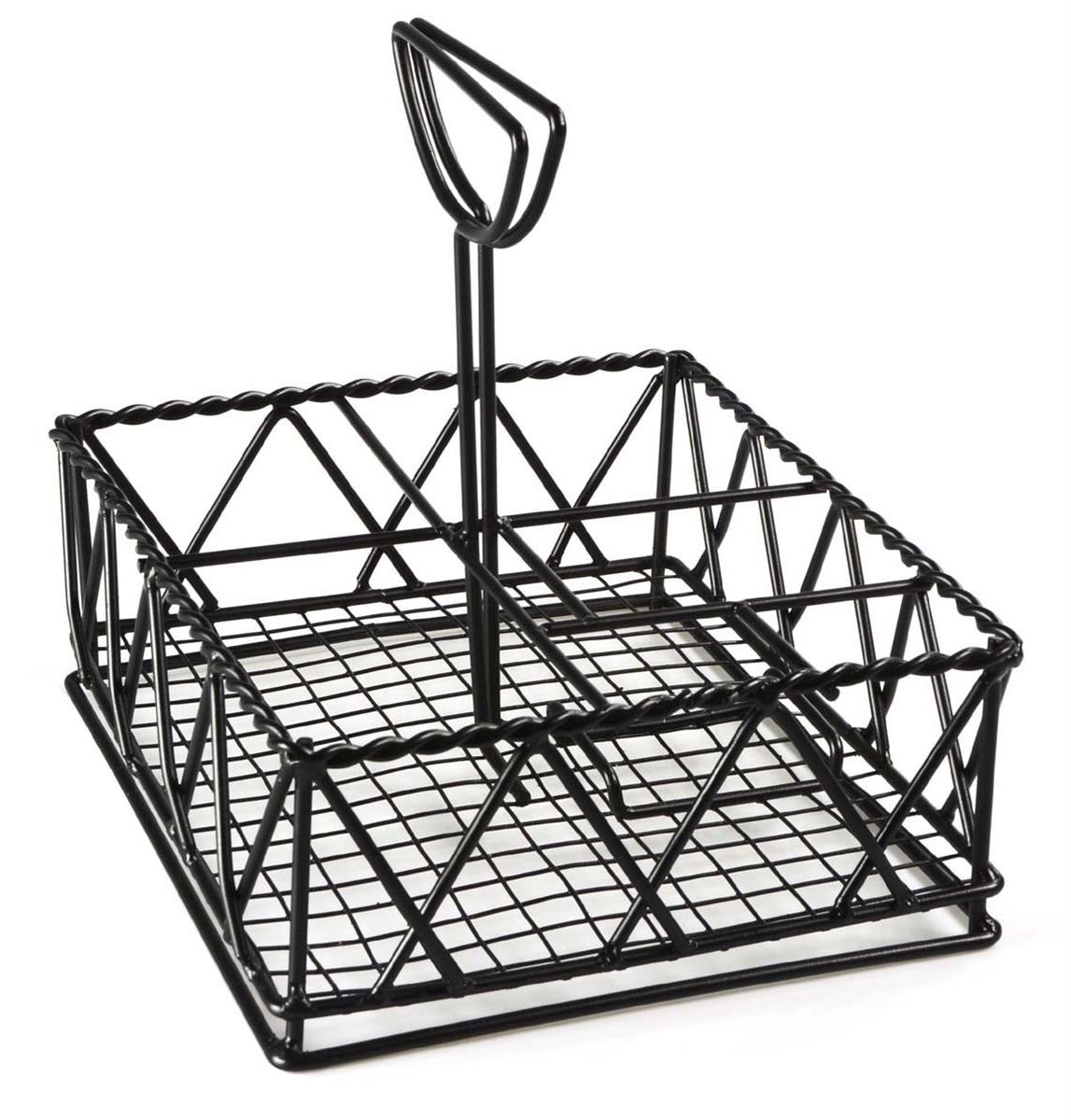 (4) Table Caddies with Large Compartment