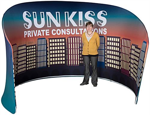 Large Sloped Exhibit Banner Stand 