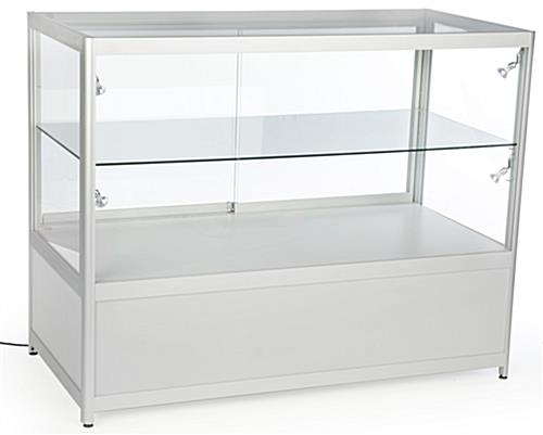 LED Store Display Counter, 47.125" Cabinet Width