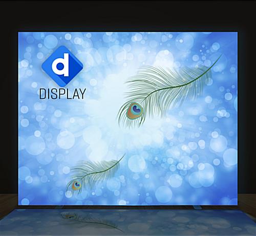 Artwork on back of wall for 2-sided SEG replacement graphic for SEGL810W series frames