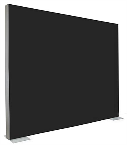 Stretch fabric 1-sided replacement graphic for SEG810W series frames with black back panel