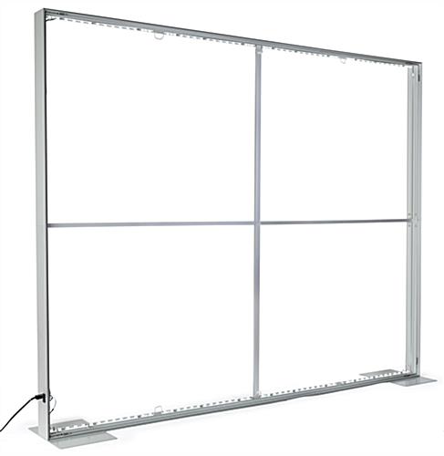 8x10 SEG backlit backdrop frame with lightweight extruded aluminum construction