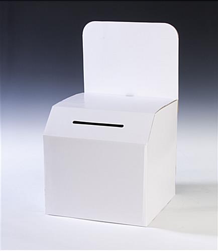 floorstanding corrguated ballot box