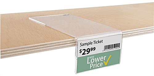 Shelf Sign Holder