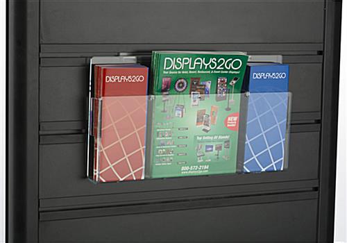 Slatwall Acrylic for Magazines and Brochures