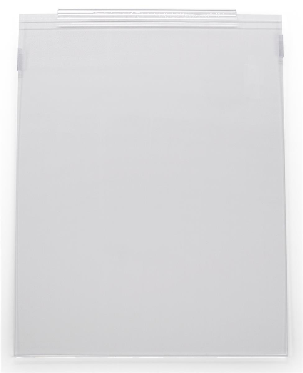 Price List A5 Portrait Transparent PVC Menu Poster Holder for Slat Wall 