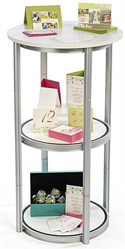Pirouet portable twist counter with open shelving