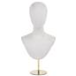 Jewelry head bust display is available in many colors