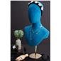 Jewelry head bust display with neck size of 11 inches 