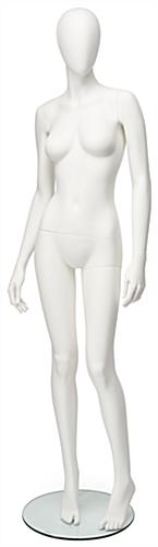 Abstract female mannequin with lightweight build 