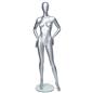 Standing female full-body mannequin with detachable limbs 
