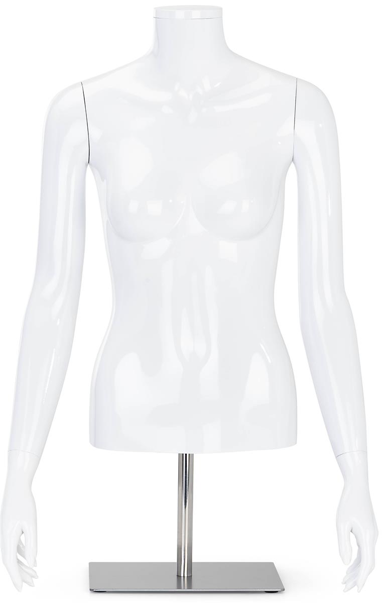 Details about   Female Adult Fleshtone Headless Fiberglass Full Body Mannequin with Metal Base 