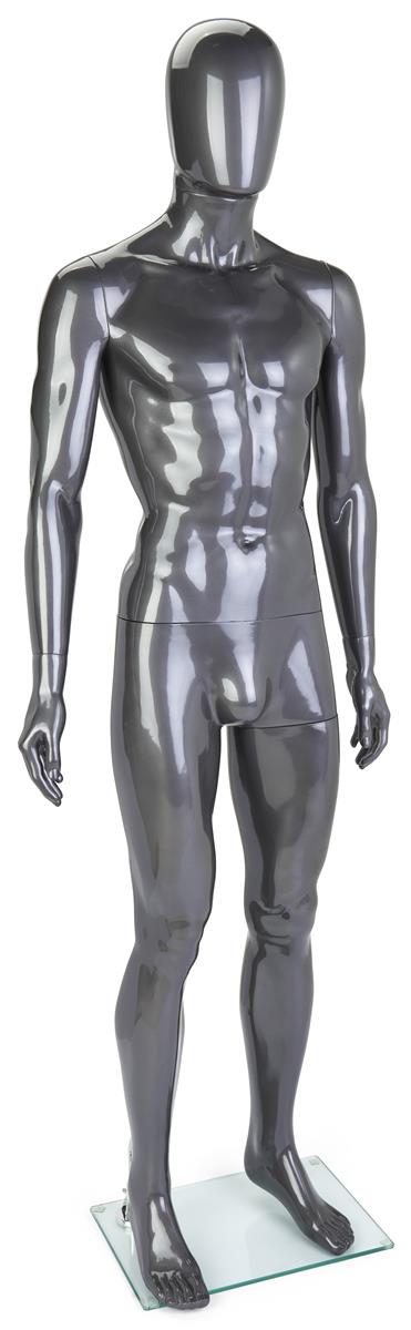 Full body male mannequin with floor standing pose 
