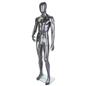 Abstract mannequins with fully formed hands and feet