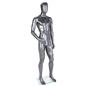 Abstract mannequins with glossy white finish