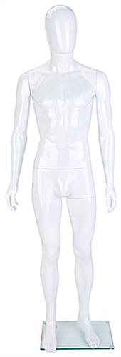 Full body male mannequin with muscular full body design 
