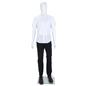 Full body male mannequin with abstract design 