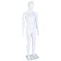 Full body male mannequin with glossy finish 