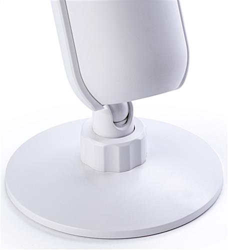 WiFi desktop surveillance camera with adjustable base
