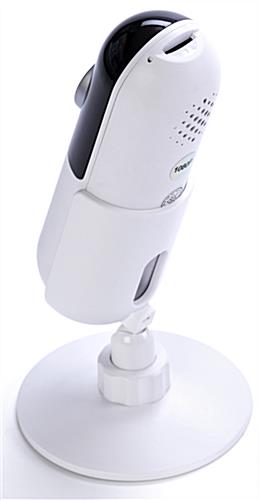 WiFi desktop surveillance camera with two-way voice intercom