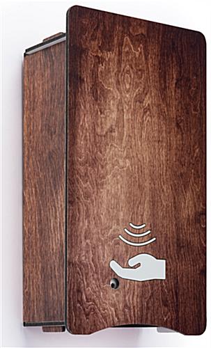 Decorative hand sanitizer dispenser with automatic design