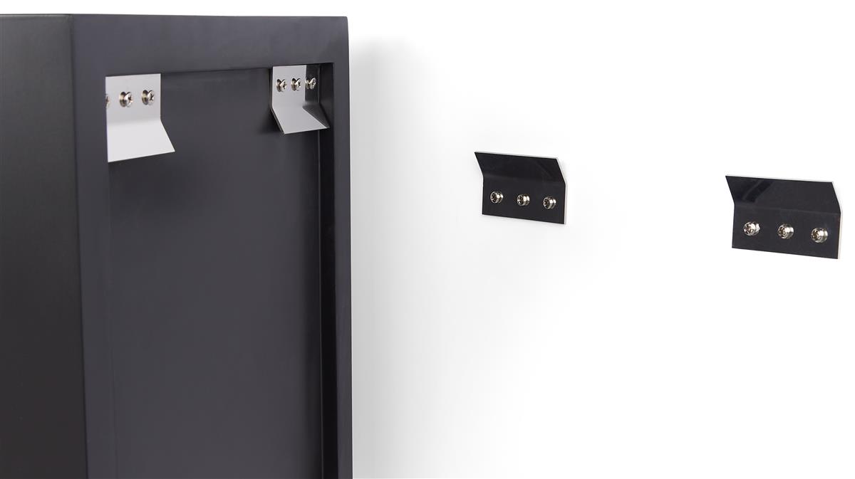 Wedge Pedestal Shelf Wall Mounted Placement Style