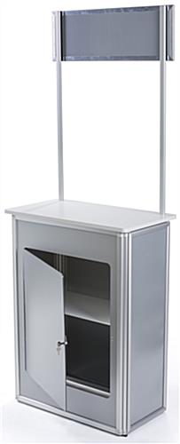 Lightweight Promotional Counter with Carry Bag