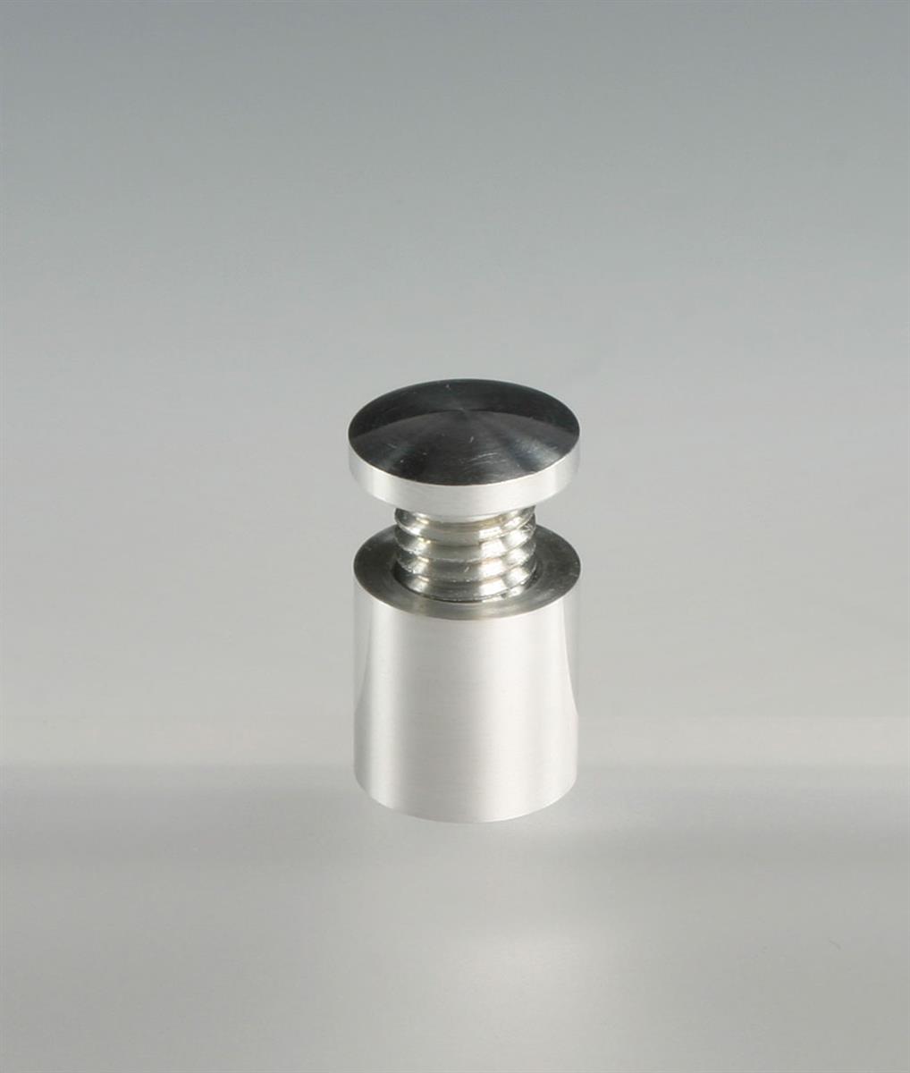 Small Standoffs Machined Aluminum Set of 4 Sign Mounts