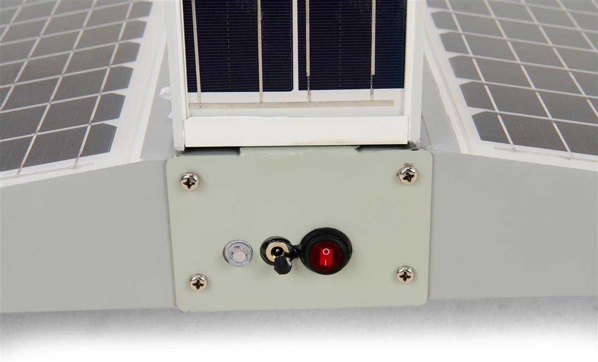 Solar Light Box Banner Stand Custom SEG Graphics