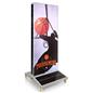 Solar Light Box Banner Stand with Solar Powered Design