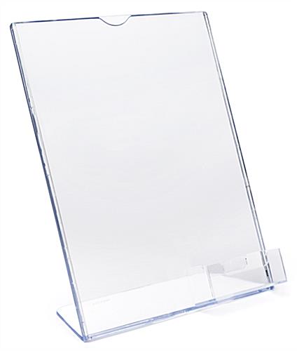 Slanted Sign Holders