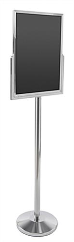 Chrome Sign Mounting Stanchion 