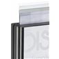 Adjustable Poster Stand with 2 PVC Lenses