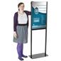Floor Standing Adjustable Poster Stand